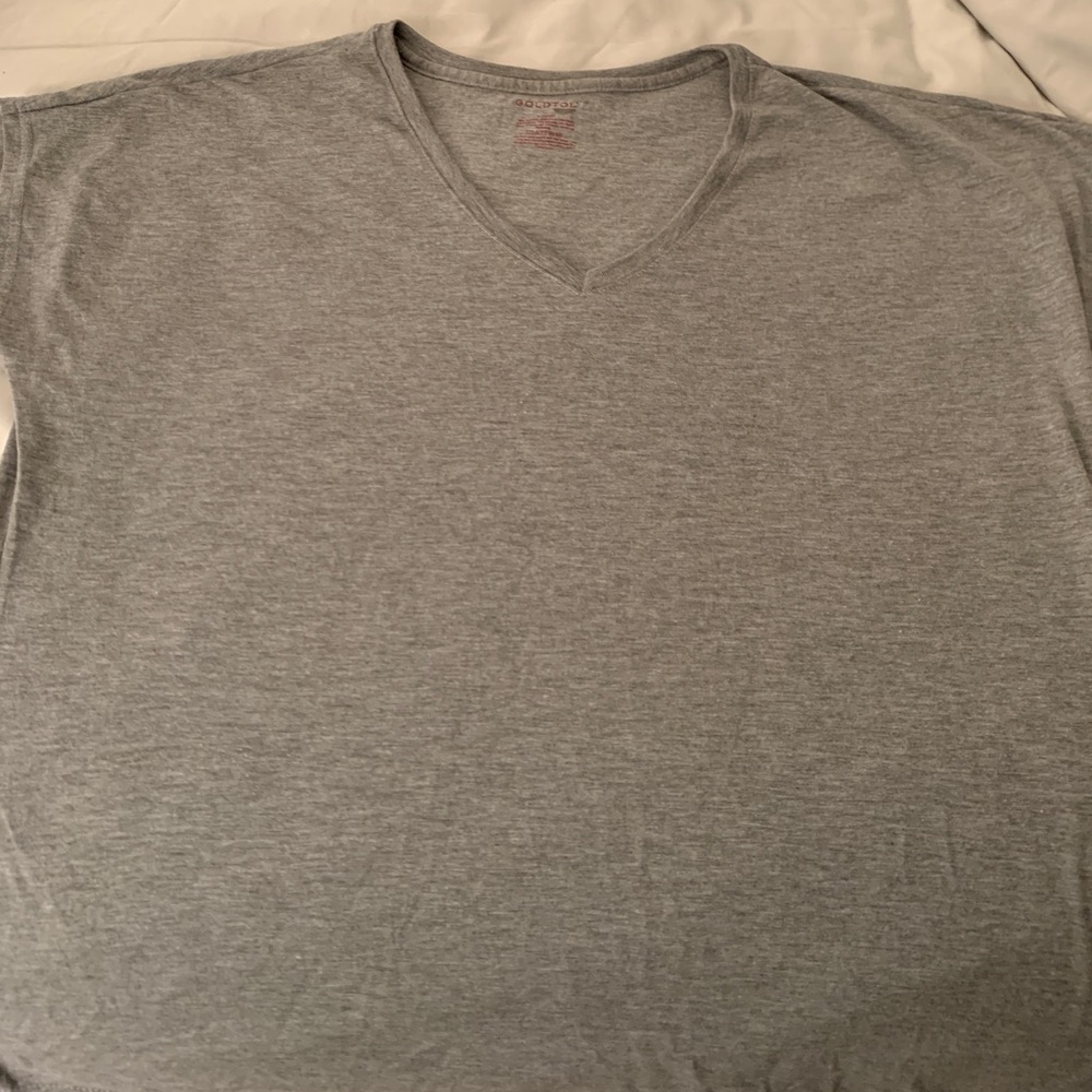 GoldToe Premier Women’s Triblend V Neck Tee XL NWT